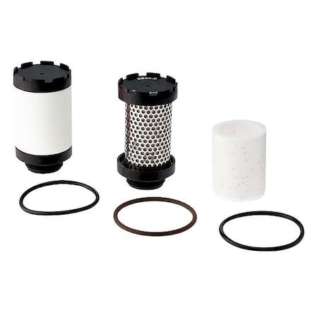 Filter Kit, Rubber/Polycarbonate/Silicone, Material: Polycarbonate, Rubber, Silicone MPN:275996