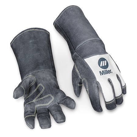 Classic Welding Gloves, Gauntlet Cuff, Keystone Thumb, Premium Pigskin, XL, 1 PR MPN:279876