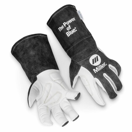 Classic Welding Gloves, Gauntlet Cuff, Wing Thumb, Premium Sheepskin, M, 1 PR MPN:279897
