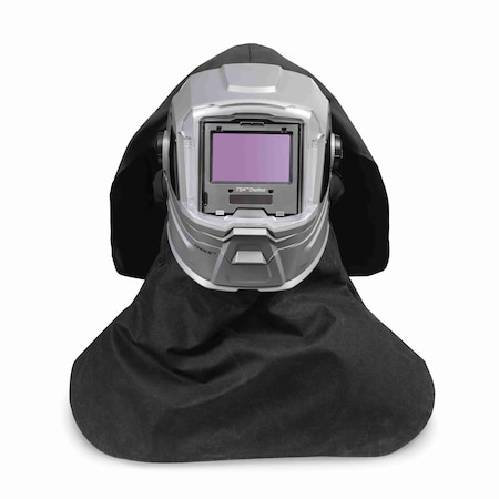 Hard Hat PAPR System, T94iH-R, Helmet, Belt-Mount, MSA Fas-Trac III ratchet-suspension headgear MPN:287510