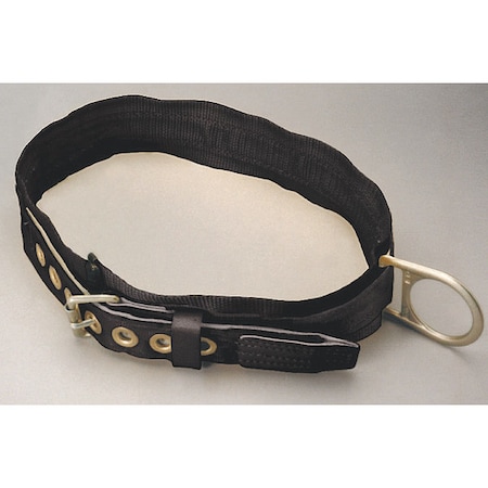Body Belt, 1 D-Rings, Back Location, Stainless Steel, Includes Padding: Yes, 2XL MPN:3NA/XXLBK