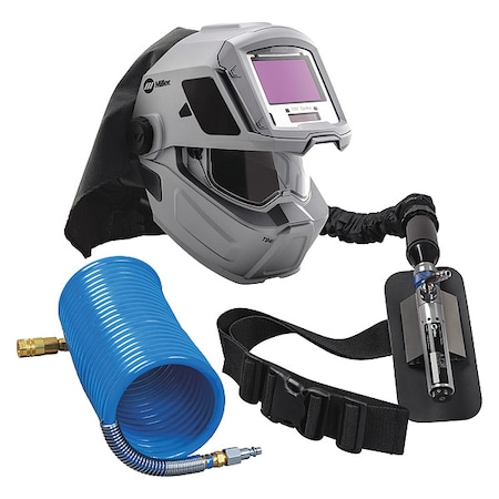 Half Mask Respirator, Universal, 62 psi, Couplers: Hansen MPN:951802