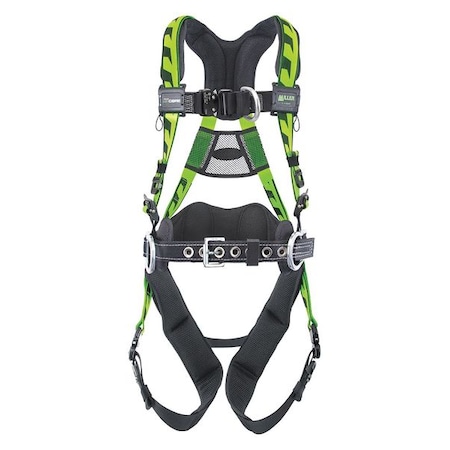 AirCore™ Full Body Harness, 2XL/3XL, 400 lb., Quick-Connect Chest/ Quick-Connect Leg Straps MPN:AAF-QCBDP23XG