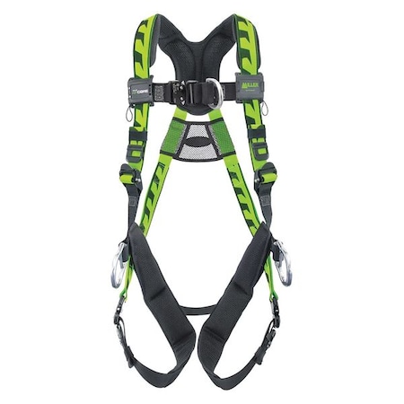 AirCore™ Full Body Harness, S/M, 400 lb., Quick-Connect Chest/ Quick-Connect Leg Straps MPN:AAF-QCDSMG