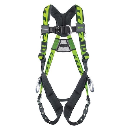 AirCore™ Full Body Harness, 2XL/3XL, 400 lb., Quick-Connect Chest/ Tongue Leg Straps MPN:AAF-TBD23XG