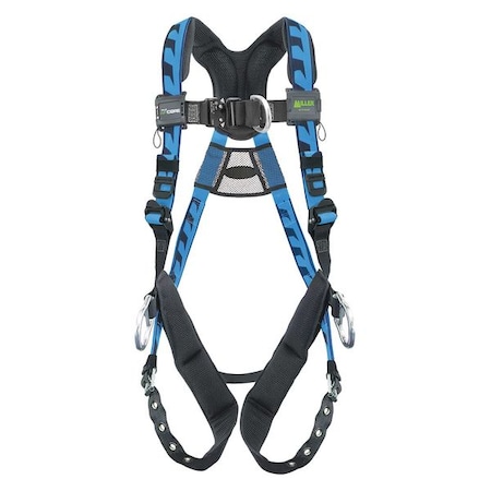 AirCore™ Full Body Harness, L/XL, 400 lb., Quick-Connect Chest/ Tongue Leg Straps MPN:AAF-TBDUB