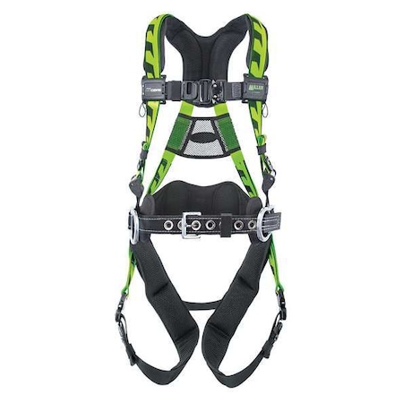AirCore™ Full Body Harness, 2XL/3XL, 400 lb., Quick-Connect Chest/ Quick-Connect Leg Straps MPN:ACA-QC-BDP2/3XLGN