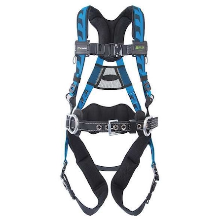 AirCore™ Full Body Harness, S/M, 400 lb., Quick-Connect Chest/ Quick-Connect Leg Straps MPN:ACA-QC-BDP/S/MBL