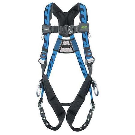 AirCore™ Full Body Harness, L/XL, 400 lb., Quick-Connect Chest/ Tongue Leg Straps MPN:ACA-TB-D/UBL