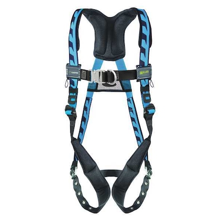 AirCore™ Full Body Harness, S/M, 400 lb., Quick-Connect Chest/ Tongue Leg Straps MPN:ACF-TBSMB
