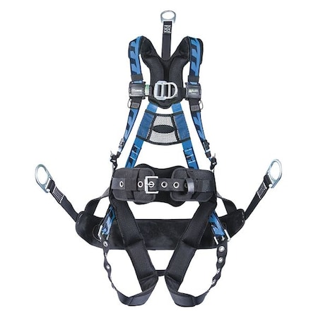 AirCore™ Oil & Gas with Bos'n Chair Full Body Harness, S/M, 400 lb., Mating Chest/ MPN:ACOG-TBBCSMB