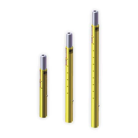 Lower Mast Extension, Silver, Yellow MPN:DH-22/45
