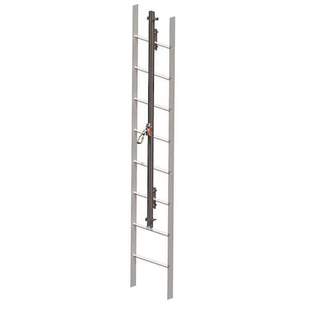 GlideLoc Vertical Access Ladder System Kit, 60 ft Length, 310 lb Weight Capacity MPN:GS0060