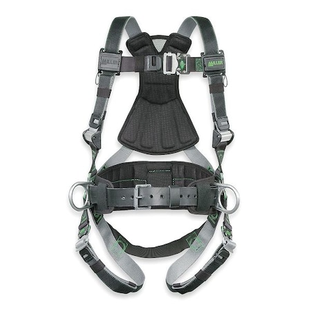 Revolution® Full Body Harness, L/XL, 400 lb., Quick-Connect Chest/ Quick-Connect Leg Straps MPN:RDT-QC-BDP/UBK