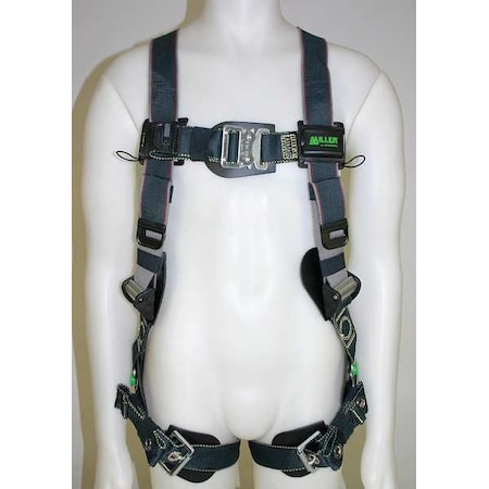 Revolution® Arc-Flash Rated Full Body Harness, L/XL, 400 lb., Quick-Connect Chest/ MPN:RKNAR-TB-BDP/UBK