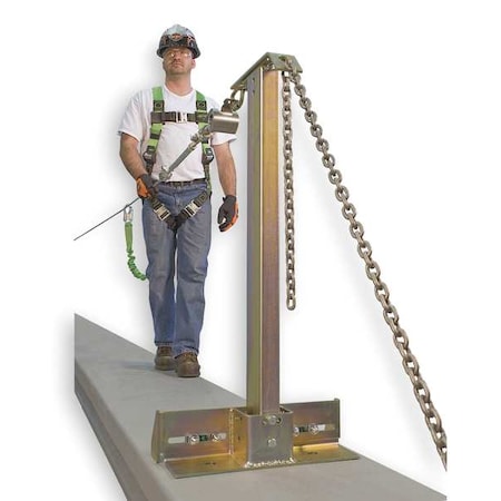 SkyGrip Horizontal Lifeline System, 60 ft Length, 310 lb Weight Capacity MPN:SGC/60FT