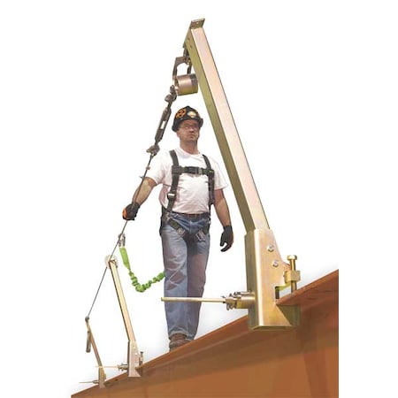SkyGrip Horizontal Lifeline System, 60 ft Length, 310 lb. Weight Capacity MPN:SGS36/60FT