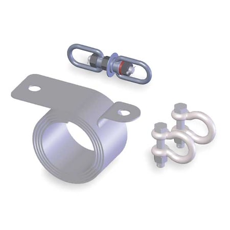 SkyGrip Horizontal Lifeline Kit, 300 ft. Length, 310 lb Weight Capacity MPN:SGXK