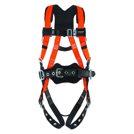 Titan II Full Body Harness, S/M, 400 lb., Mating Chest/ Tongue Leg Straps, Back, Hips D-Ring MPN:T4577/S/MAK