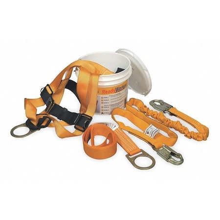 Fall Protection Kit, Size: Universal MPN:TFPK-5/U/6FTAK