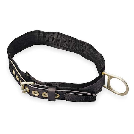 Small Single Dee Ring Body Belt Nylon Webbi MPN:3NA/SBK