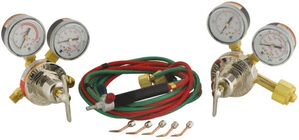Acetylene LT Outfit, CGA520/CGA540 Cyl Connections MPN:23-1003B