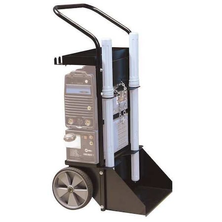 Running Gear Cart, 0 Shelves, 2 Wheels MPN:300971