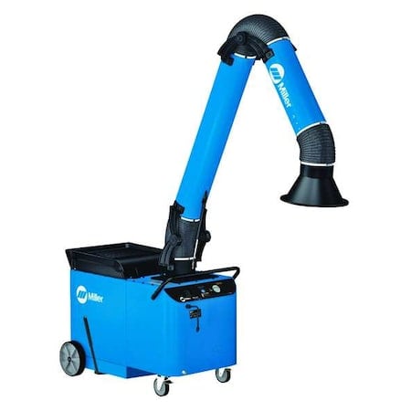 Portable Fume Extractor, 7 ft L, 8 in Dia MPN:951510