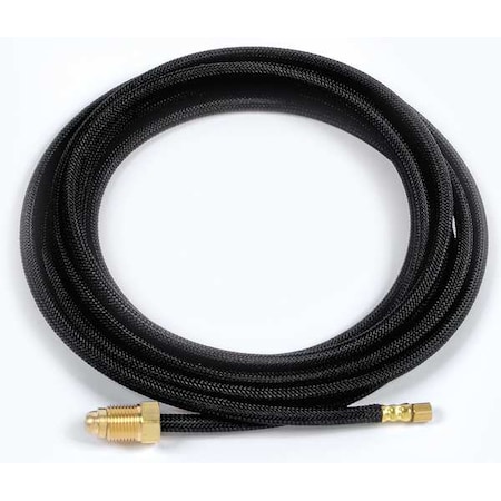 Gas Hose, Gas, Braided Rubber, 12 1/2 Ft L MPN:CS310-12G