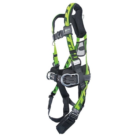 Aircore Con Harness w/ Lumbar Pad Univ Size Grn MPN:ACA-QC-BDP/UGN