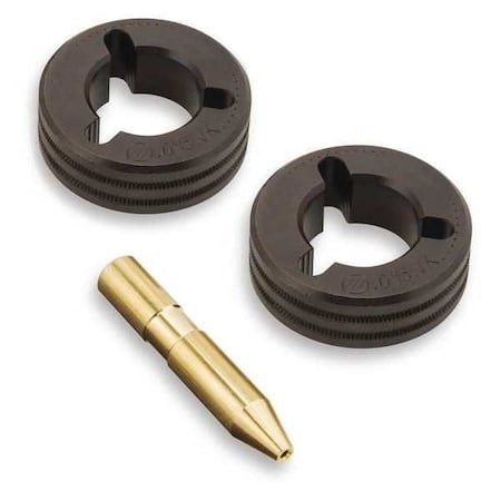 Drive Roll Kit, 2 Roll, V-Knurl, 0.045 MPN:079607