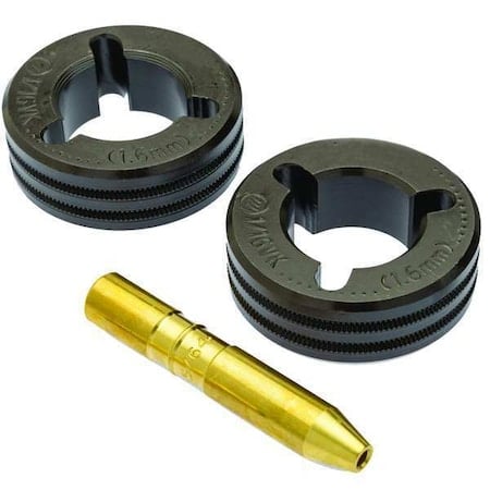 Drive Roll Kit, 2 Roll, V-Knurl, 0.062 MPN:079609