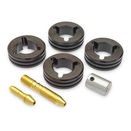 Drive Roll Kit, 4-Roll, V-Knurled, 0.062 MPN:151055