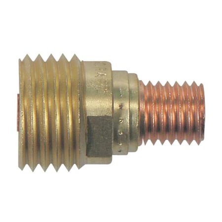 Gas Lens, Copper / Brass, 0.040 In, PK2 MPN:45V42