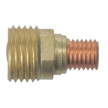 Gas Lens, Copper / Brass, 3/32 In, PK2 MPN:45V44