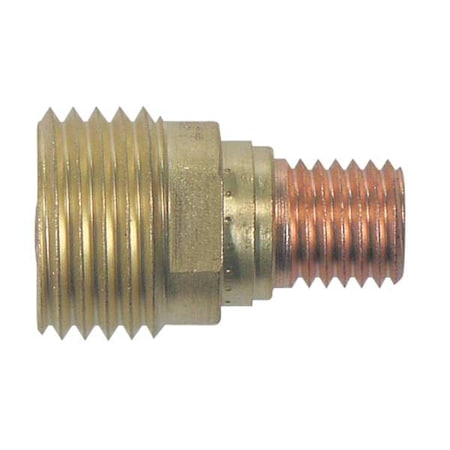 Gas Lens, Copper / Brass, 1/8 In, PK2 MPN:45V45