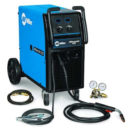 MIG Welder, Millermatic 252, Single-Phase, 208V AC, 220/230/240V AC, 30 to 300A DC, 60 % MPN:907321