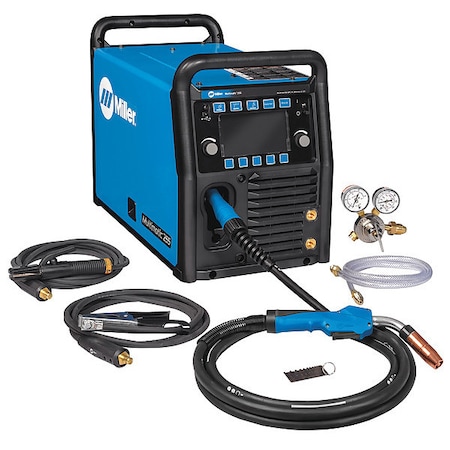 Multiprocess Welder, Multimatic 255, Phase Single-Phase, DC Stick, Flux-Cored, MIG, Pulsed MIG MPN:907728