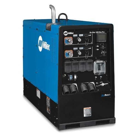 Engine Driven Welder, Big Blue® 800 Duo Pro Series, Electric Start, 65.7 hp, Diesel, 27, 000 W Peak MPN:907751