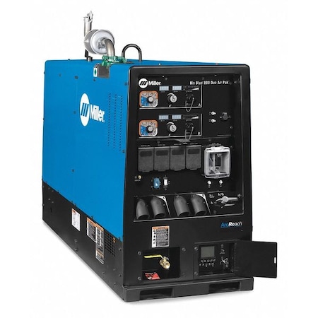 Engine-Driven Welder, Big Blue 800 Duo Pro Series, Electric Start, 65.7 hp, Diesel, 27, 000 W Peak MPN:907752001