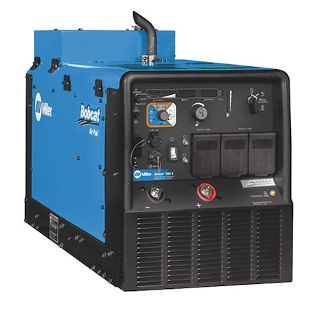 Engine-Driven Welder, Bobcat 200 Air Pak Diesel Series, Electric Start, 19 hp, Diesel, 8, 000 W Peak MPN:907760