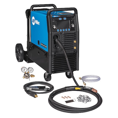 MIG Welder, Millermatic 255, Single-Phase, 208V AC, 220/230/240V AC, 20 to 350A DC, 60 % MPN:951766