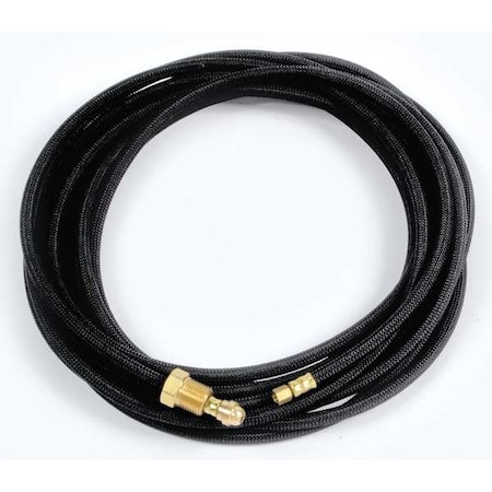 Gas Hose, Gas, Braided Rubber, 25 Ft Long MPN:CS310-25G