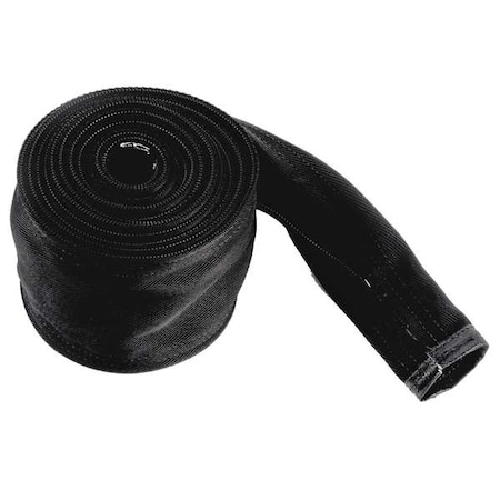 Cable Cover, Woven Nylon, 4 In OD12.5 Ft L MPN:WC-4-10