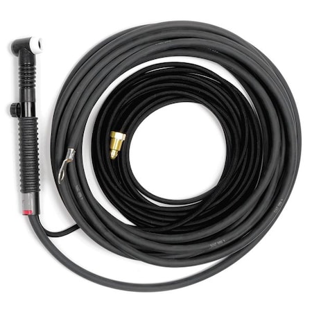 TIG Torch Kit, A-150FV, 25 ft., 2PC, Rubber MPN:WP-17FV-25-2