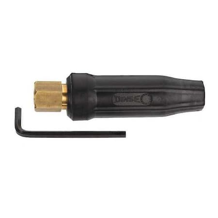 Welding Connector Kit, 4 to 1/0 AWG, Male MPN:042418