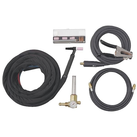Tig Torch, 0.020 in to 1/8 in Electrodes MPN:301268