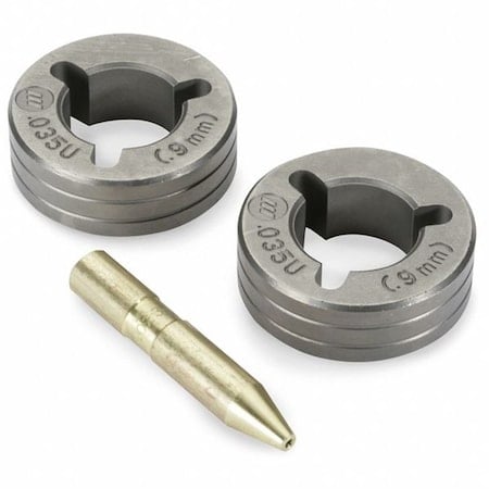 Drive Roll Kit, Aluminum, Miller MPN:44749