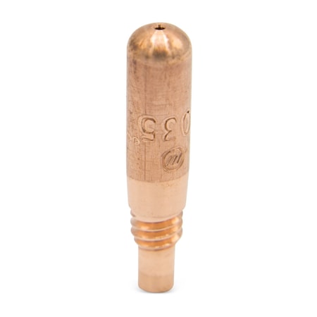 Contact Tip, 0.035 in, Copper, PK10 MPN:T-M035