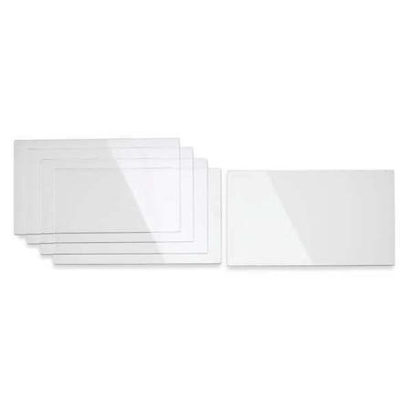 Inside Lens Cover, Polycarbonate, 4-3/4 in x 3-1/4 in, Clear, PK5 MPN:271319